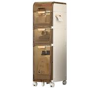 Carrello portaoggetti da bagno sottile con 4 cassetti, ruote salvaspazio per piccoli spazi, unità in polipropilene per una facile mobilità e una conservazione efficiente