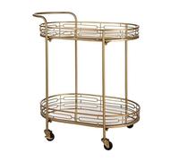 Carrello Portaoggetti Da Cucina Carrello Portaoggetti Con Ruote Carrello Portaoggetti A 2 Livelli Su Ruote Carrello Portavivande Con Piano In Metallo Specchiato Carrello Portaoggetti Da Cucina Carrel