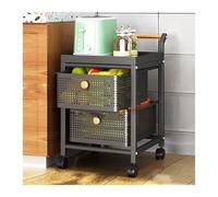 Carrello Portaoggetti Da Cucina Carrello Portaoggetti Con Ruote Carrello Portaoggetti In Acciaio Al Carbonio Carrello Portaoggetti Da Cucina Carrello Portaoggetti Con Cassetto Per Frutta E Verdura Ca