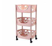 Carrello portaoggetti da cucina for soggiorno, portaoggetti for la casa, portaoggetti multistrato mobile, portaoggetti a strati, portaoggetti aperto, salvaspazio, adatto for ufficio, balcone, cucina,