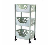 Carrello portaoggetti da cucina for soggiorno, portaoggetti for la casa, portaoggetti multistrato mobile, portaoggetti a strati, portaoggetti aperto, salvaspazio, adatto for ufficio, balcone, cucina,