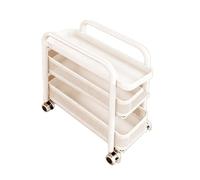 Carrello portaoggetti sottile a più livelli con cassetti, organizer salvaspazio per bagno stretto e aree lavanderia