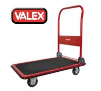 CARRELLO PORTAPACCHI 300 Kg. CON PIANALE E MANICO PIEGHEVOLE "VALEX"