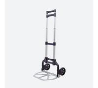 Carrello portapacchi 70 kg pieghevole in alluminio portatile leggero per pacchi