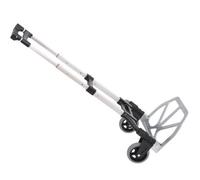 Carrello Portapacchi a Mano Pieghevole in Alluminio Max 70kg