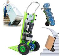 Carrello Portapacchi per Scale, Carrello Pieghevole, con Manico Regolabile in Altezza, Carrello per Il Trasporto e Oggetti Pesanti,001
