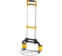 Carrello Portapacchi Pieghevole Richiudibile in Alluminio 38.5x27x100cm Max 60kg