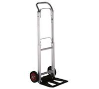 Carrello portapacchi 90kg manico telescopico in alluminio/metallo