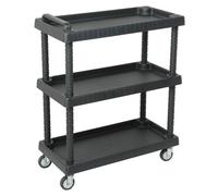 CARRELLO PORTAPEZZI IN RESINA 3 RIP