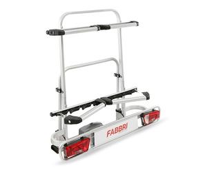 Carrello portasci snowboard universale per gancio traino. Con antifurto