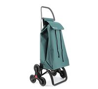 Carrello Portaspesa Rolser Saquet LN 6 ruote Montascale - Verde