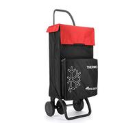 Carrello Portaspesa Rolser Thermo Fresh MF 4 Ruote - Nero e Rosso