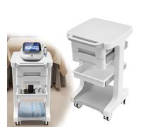 Carrello portatile dell'attrezzatura di bellezza per uso medico e della stazione termale, mobilità facile e soluzione dell'organizzazione