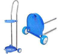 Carrello portatile for bombole di ossigeno a capacità singola, adatto for laboratori/ospedali/officine(20L 110cm(43 3/10"))