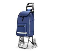 Carrello portatile per salire le scale, carrello pieghevole per generi alimentari, leggero, facile da usare, perfetto per la casa e per la spesa all'aperto