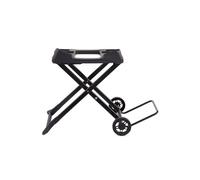 Carrello barbecue pieghevole per Q acciaio Nero 3400856