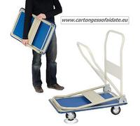 Carrello portatutto con manico richiudibile da 150 e 300 kg