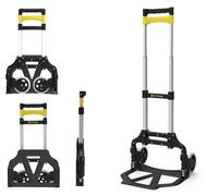 Carrello Portatutto Pieghevole FOLD SHOP - Trolley in Alluminio con Ruote TRP, Portapacchi Multiuso per Spesa, Ufficio, Viaggio - Pieghevole e Pronto all’Uso