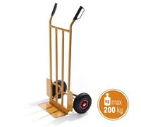 Carrello Portatutto Portapacchi in metallo con ruote portata 200 kg Verdelook
