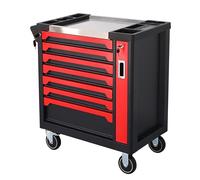 Carrello portautensili 7 cassetti + 1 vano laterale - 46x87,5x84H cm