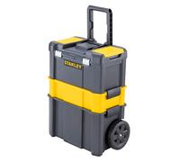 Stanley Cassetta Attrezzi Valigia Porta Utensili con Ruote Trolley 47.5 x 28.5 x 62.3 cm - STST1-80151