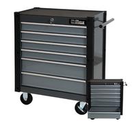 Carrello Portautensili Con 6 Cassetti 72 X 66 Cm Grigio