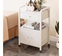 Carrello portautensili con ruote, organizer mobile a 3 livelli per bagno, cucina, ufficio, officina, scaffali durevoli, facile da montare, versatile