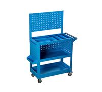 Carrello portautensili for impieghi gravosi con cassetto a 3 livelli, organizer for riporre gli attrezzi, carrello da lavoro mobile(Color 3,Style 2)