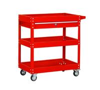 Carrello portautensili for officina, macchinari for riparazioni auto ad alta resistenza, organizer con ruote bloccabili, for servizi di riparazione e bellezza(Color 2,67x40x76cm)
