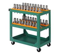 Carrello portautensili industriale resistente con ruote Carrello multiuso a 2 strati per officine di assistenza e riparazione Soluzione di stoccaggio mobile per strumenti e attrezzature
