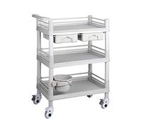 Carrello portautensili mobile per cucina e salone di bellezza, carrello di servizio portatile, ideale per uso domestico e professionale