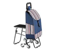 Carrello portautensili Pieghevole per Alimentari utilità Salire Le Scale più Grande Struttura in Acciaio Inossidabile (Colore: Stile-1) (Stile)