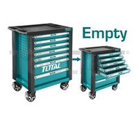 CARRELLO PORTAUTENSILI PORTA ATTREZZI OFFICINA 7 CASSETTI UTENSILI TOTAL TOOLTEK