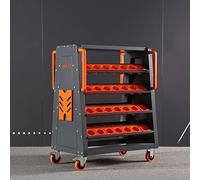 Carrello portautensili, resistente carrello di trasferimento mobile per l'organizzazione dell'officina e l'accessibilità efficiente degli utensili