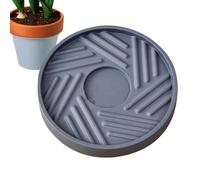 Carrello portavasi con ruote - Vassoio per fiori d'acqua, vassoio per vasi e carrello portavasi mobili con ruote, rullo ruota rotonda per grandi vasi, oggetti pesanti, vasi