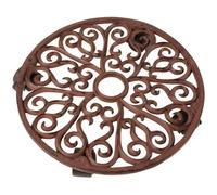 Carrello portavasi in ghisa grande Esschert Design - Rotondo