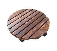 Carrello portavasi in legno, grande, per fioriere in vaso, per giardino,
