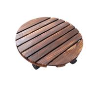 Carrello portavasi in legno, grande, per fioriere in vaso, per giardino,