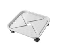 Carrello portavasi Mobile con Vassoio - Carrello portavasi con Ruote da 27 cm, Adatto per Uso Interno/Esterno - Supporto portavasi con Ruote per Un Facile Trasporto.