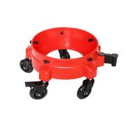 Carrello Portavasi Rotondo Girevole Sottovaso con Ruote Resistente Portavaso con