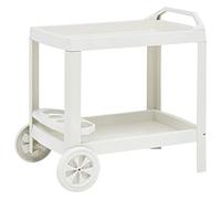 BIANCO CARRELLO ASTRO PORTAVIVANDE