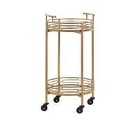 Carrello portavivande FARLEY Oro Metallo