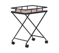 Carrello portavivande LEOTI Nero Metallo