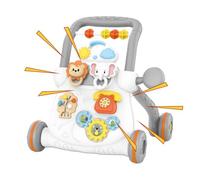 Carrello Primi Passi Supporto Didattico Musicale Interattivo con Ruote | Sostegno Postura Eretta Per Allenamento Casa Soggiorno Camera Letto Interni Famiglia Giardino Bimbi e Bambine