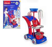 Carrello Pulizie Bambini Vileda - Set Giocattolo Completo con Accessori Realistici
