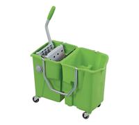 Carrello Pulizie Dolly Doppia Vasca e Strizzino Book IPC Tools - Kit Completo