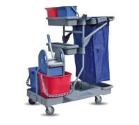 Carrello Pulizie Multiuso Storace 105 con Strizzatore IPC Tools | Hotel Ospedale