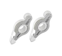 Carrello. rech. pr rullo adesivo, 2x450 bdes adesivi, perm., confezione doppia