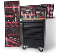 Carrello Riempito Vagone Attrezzi Con Design Edizione Ruote