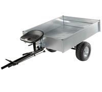 Carrello Rimorchio trainato per motocoltivatori BCS GOLDONI appendice con freni